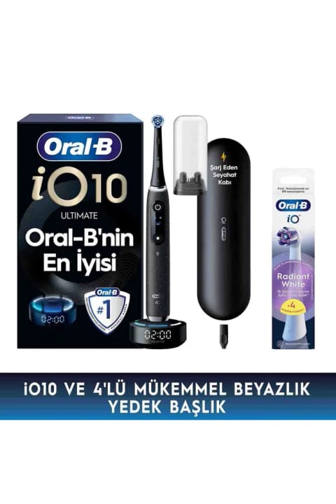 Oral-B iO10 کازمیک مشکی مسواک برقی/شارژی
