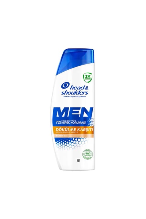 Head & Shoulders Men شامپو مردانه ضد ریزش مو با کافئین و ضد شوره 330 میلیلیتر