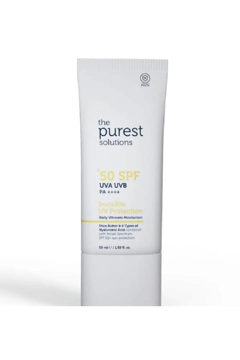 ضدآفتاب بیرنگ با محافظت بالا و آبرسانی The Purest Solutions