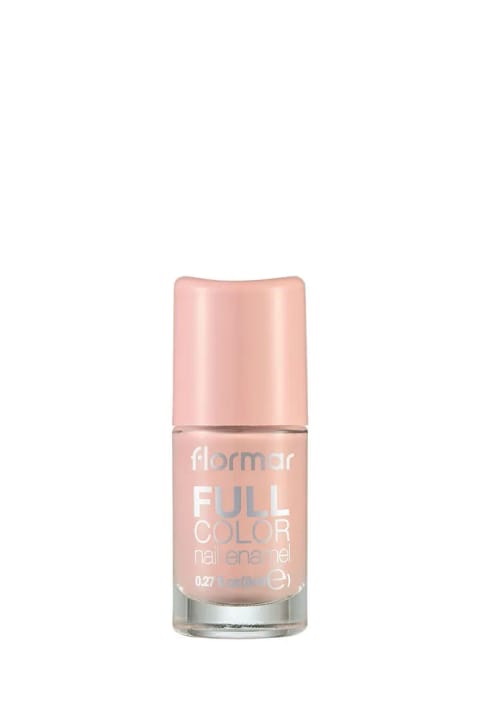 لاک براق و پرپیگمنت فلورمار - Full Color Nail Enamel - Fc60 Bubbly Peach