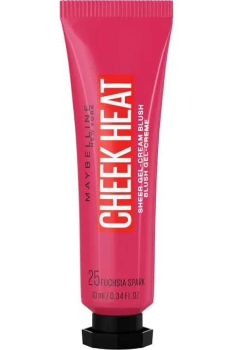 Maybelline New York Cheek Heat رژگونه مایع - 25 Fuchsia Spark - فوشیا
