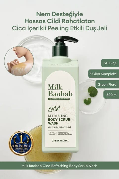 Milk Baobab Cica Peeling Duş Jeli