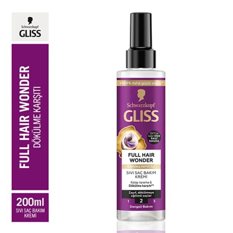 Gliss Full Hair Wonder مایع مراقبت از مو ۲۰۰ میلیلیتر