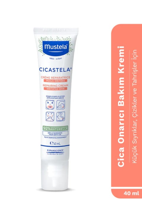 Mustela Cicastela ترمیم‌کننده و تسکین‌دهنده پوست ۴۰ میلی‌لیتر
