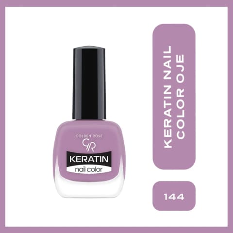 Golden Rose Keratin Nail Color لاک ناخن شماره 144