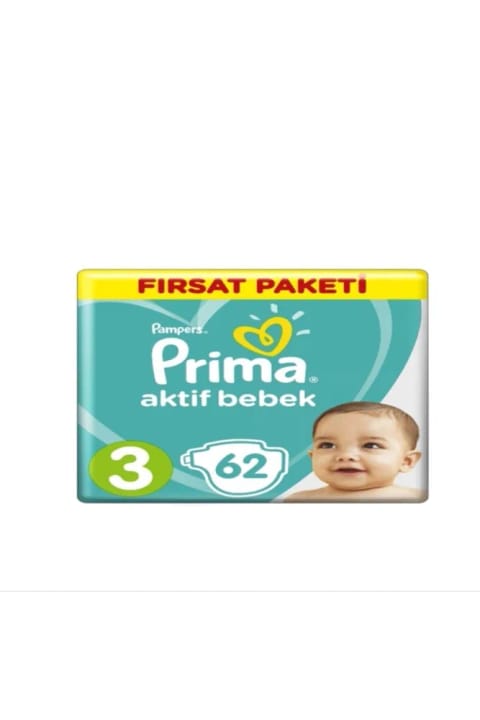 Prima فرصت ویژه بسته ۳ عددی سایز Midi ۶۲ عددی