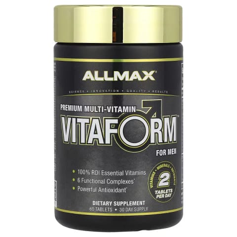 مولتیویتامین ALLMAX VITAFORM Premium برای آقایان ۶۰ قرص