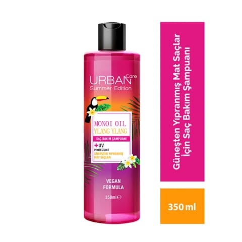 Urban Care Monoi Ylang Ylang شامپوی مخصوص موهای مات و آسیب‌دیده از آفتاب 350 میلی‌لیتر