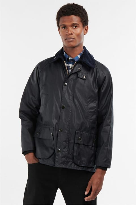 کاپشن روغنی Barbour Bedale NY91 سرمه‌ای