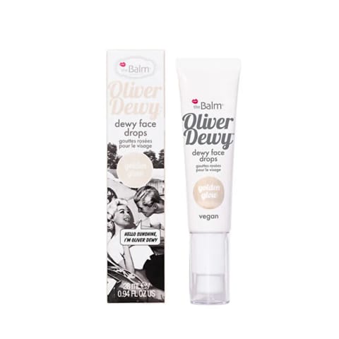 theBalm Oliver Dewy Face Drops Highlighter Golden Glow