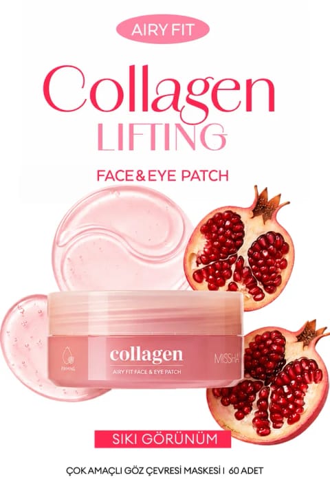 ماسک دور چشم Missha Airy Fit Collagen
