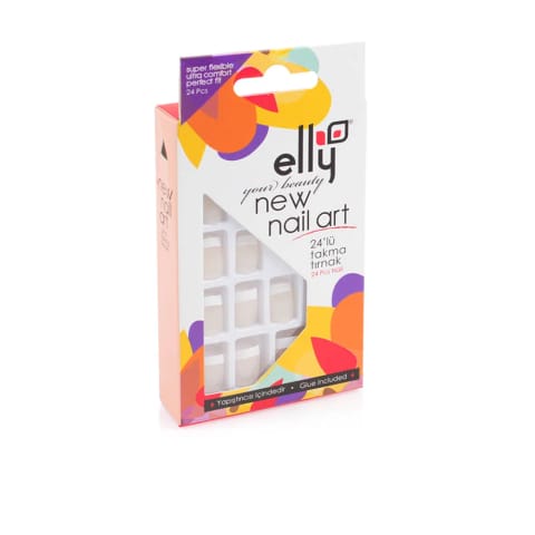 ناخن مصنوعی Elly مدل ELLYNAIL0075 بسته ۲۴ عددی