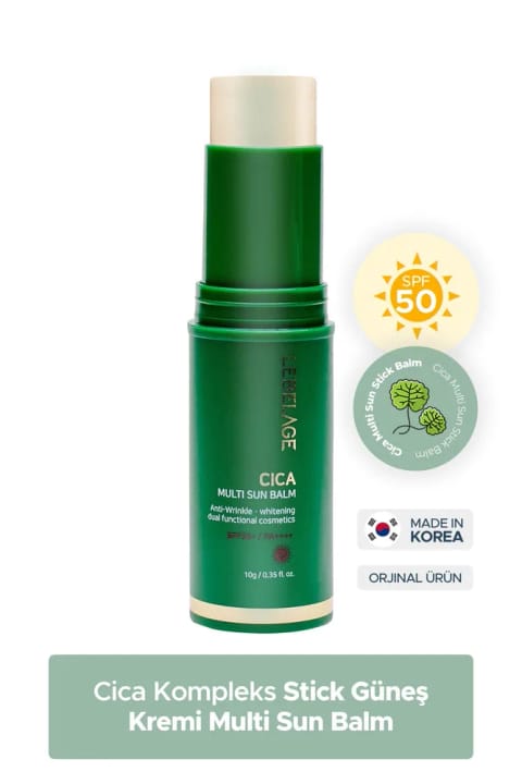 LEBELAGE ضدآفتاب استیکی Cicа Sun Balm مناسب پوست خشک و حساس SPF 50