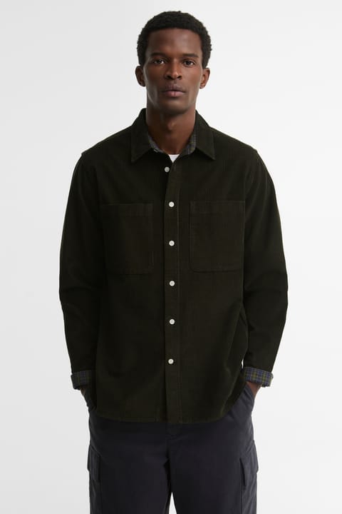 پیراهن کبریتی Barbour Authentic Cord GN13 Sage