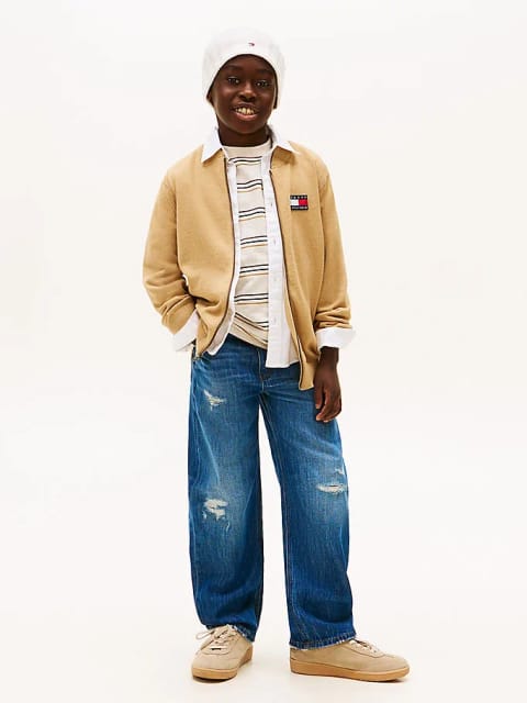Tommy Jeans شلوار جین بگی پاره پسرانه