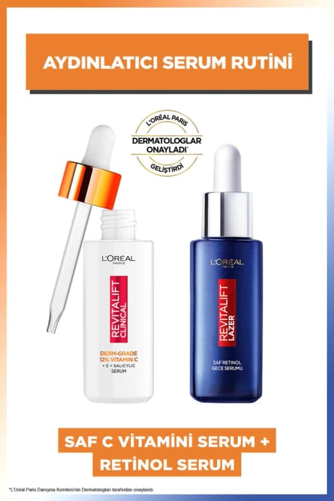 L'Oreal Paris Revitalift Clinical سرم روشنکننده ویتامین C خالص 12%