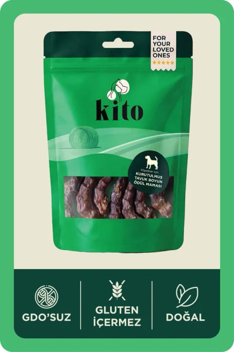 Kito گردن مرغ جویدنی جایزه سگ ۱۰۰٪ طبیعی، بدون گلوتن، ارگانیک ...