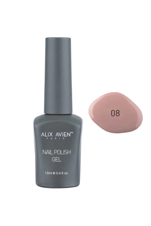 Alix Avien لاک ژل ناخن ماندگار UV شید 08 - ژل پولیش - ۱۲ میلیلیتر