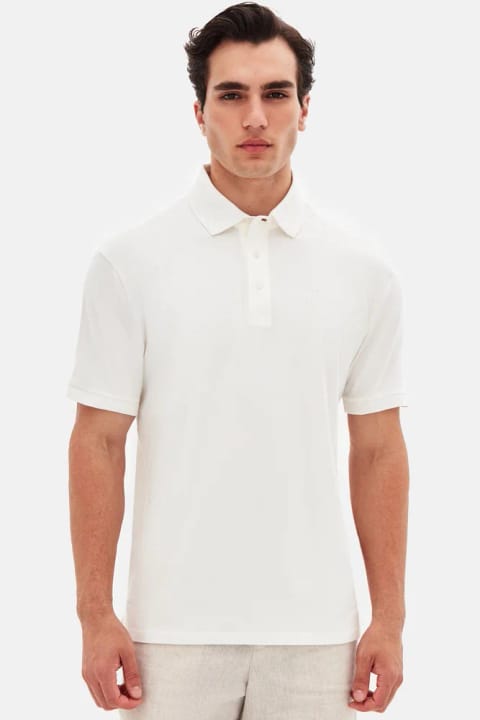 Twn پولو شرت اسلیم فیت طرح پیکه اکرو
