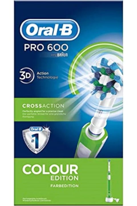 Oral-B Pro 600 مسواک برقی شارژی کراس‌اکشن