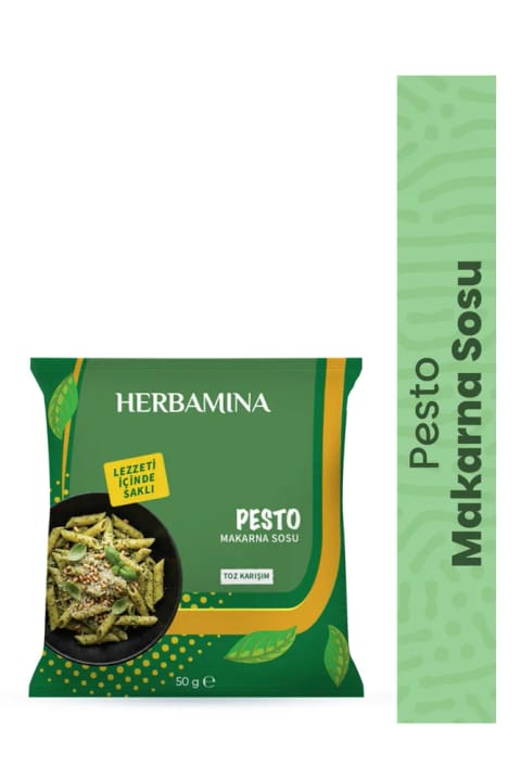 Herbamina سس پستو ماکارونی ۵۰ گرم