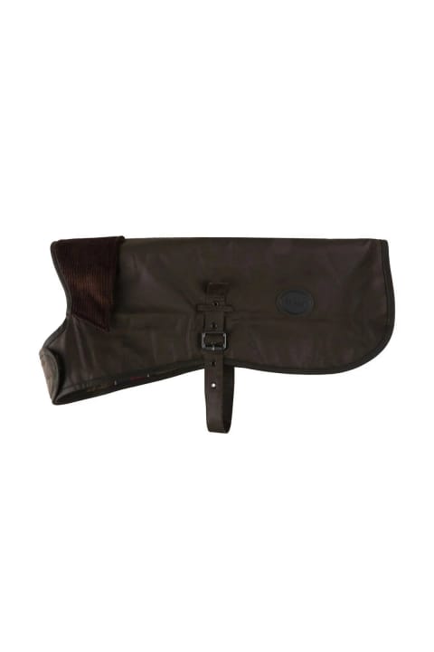 لباس سگ براق چربدار Barbour مدل OL71 زیتونی