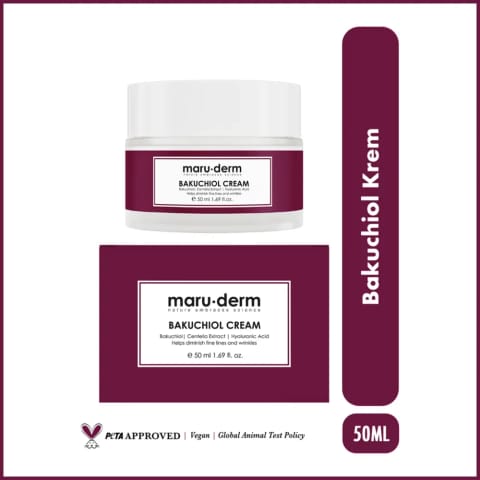 کرم مراقبت از پوست صورت Maruderm با باکوکیول ۵۰ میلیلیتر