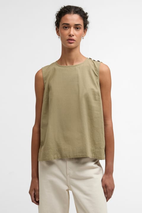 بلوز Barbour Josie GN26 رنگ Bleached Olive