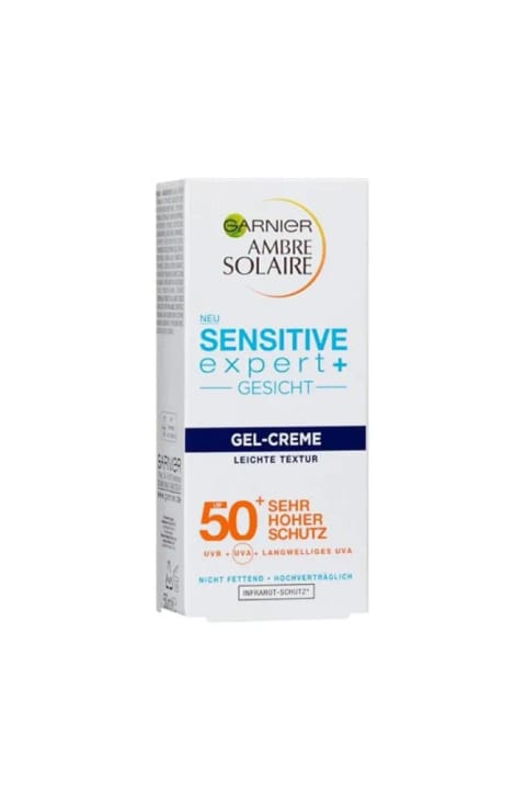 گارنیه آمبر سولر سنسیتیو اکسپرت ضدآفتاب ژلی صورت SPF 50+ حجم 50 میلیلیتر