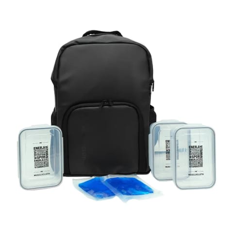 MuscleCloth Elite Termo کوله‌پشتی ست مشکی