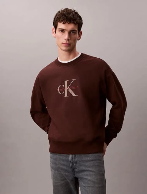 سویشرت مونوگرام پریمیوم مردانه Calvin Klein
