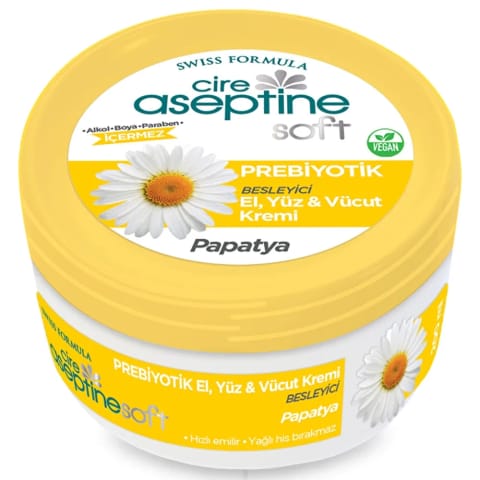 Cire Aseptine Soft کرم مغذی و پروبیوتیک با عصاره بابونه ۲۰۰ میلیلیتر