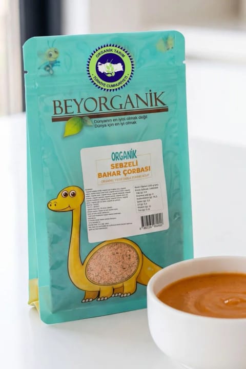 BEYORGANİK سوپ بهاره ارگانیک با سبزیجات ۸۰ گرم (آماده در ۱۰ دقیقه)