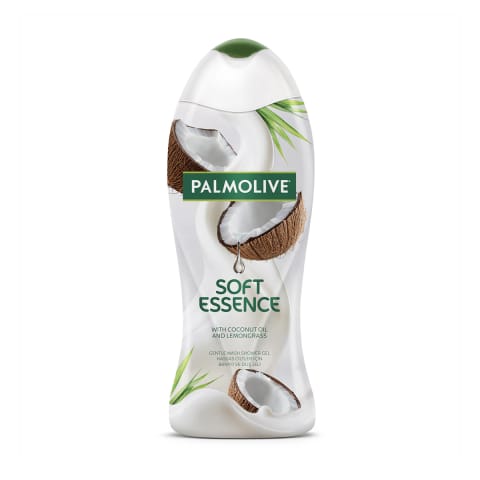 Palmolive Soft Essence دوش ژل نارگیل و علف لیمو 500 میلی‌لیتر