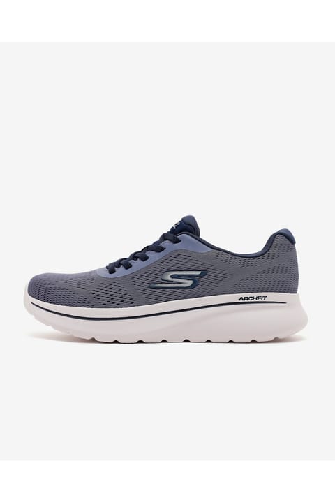 کفش پیادهروی مردانه SKECHERS GO WALK ARCH FIT N-JOY سرمهای/آبی 217087