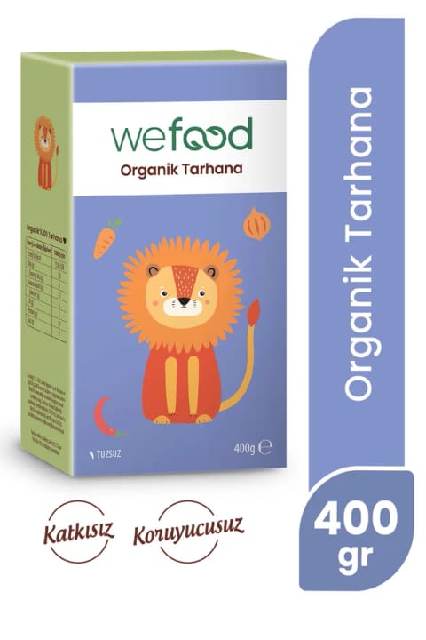 Wefood Kids سوپ ترخینه ارگانیک نوزاد ۴۰۰ گرم