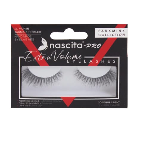 مژه مصنوعی Nascita Pro Faux با ظاهر طبیعی NASEYE000108