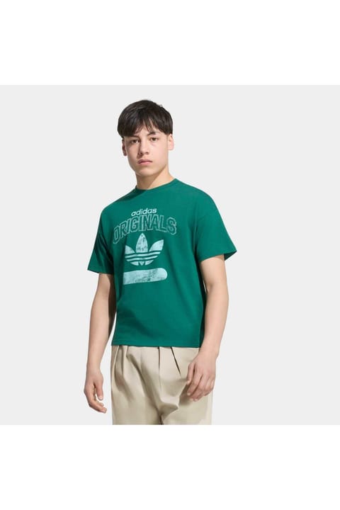 تیشرت ورزشی گرافیکی adidas Loose Tee جوانان KH0719