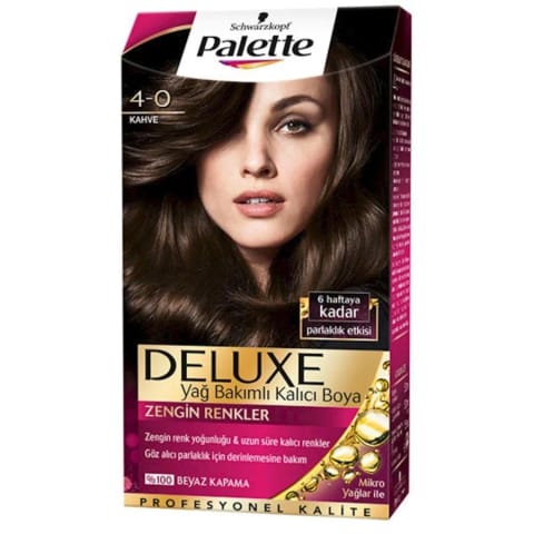 رنگ مو Palette Deluxe 4-0 قهوه‌ای