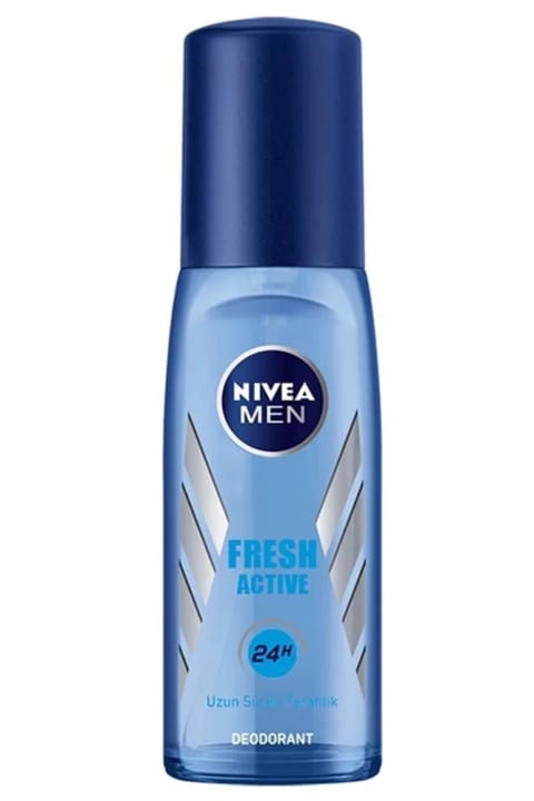 NIVEA Men Fresh Active اسپری دئودورانت پمپی مردانه ۷۵ میلیلیتر