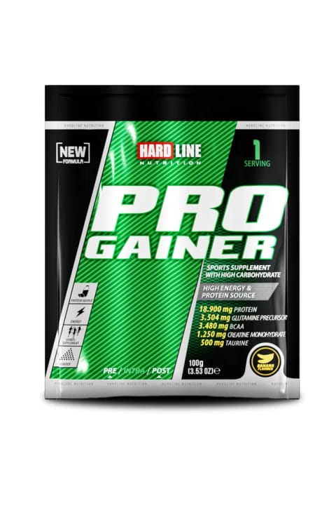Hardline Progainer موز 100 گرم، 1 وعده