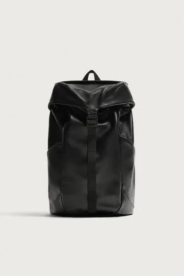 کوله‌پشتی چرم AARON LEVINE X ZARA