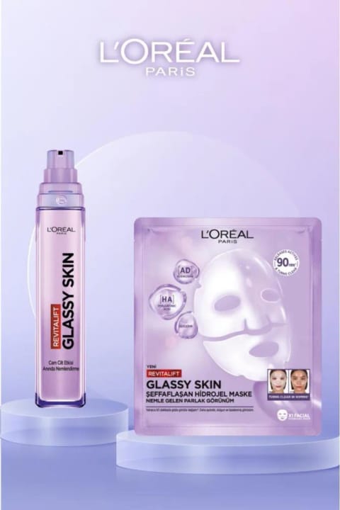 لورآل پاریس Revitalift Glassy Skin کرم مرطوبکننده با اثر پوست شیشهای