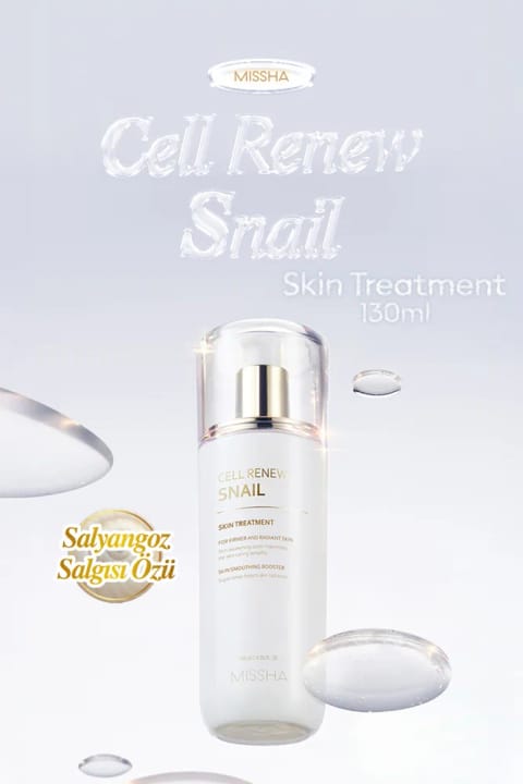 میسا تونر آبرسان و روشن‌کننده با عصاره حلزون Super Aqua Cell Renew