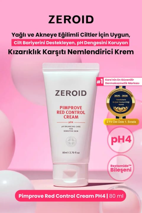 کرم Zeroid Pimprove مناسب پوستهای مستعد آکنه، حفظ تعادل pH