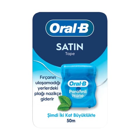 نخ دندان Oral-B Satin Tape طعم نعنا 50 متری