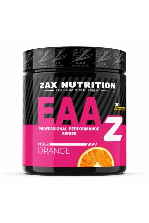 zax nutrition EAA حرفهای 300 گرم مکمل پرتقال