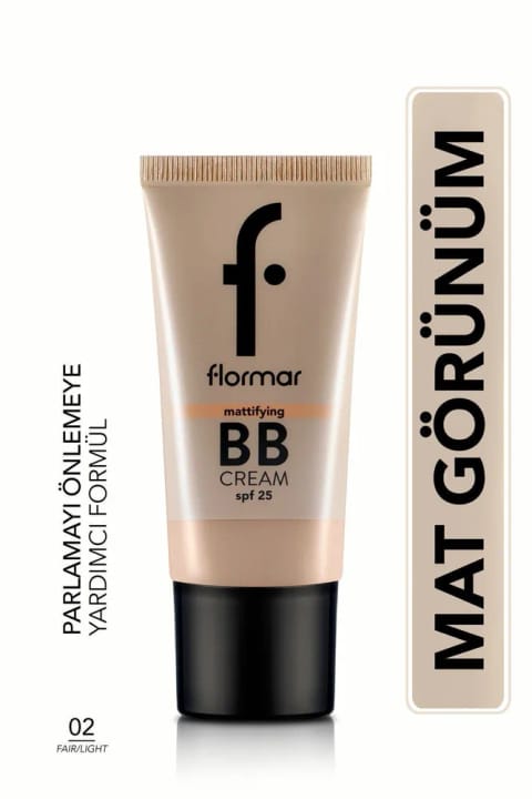 کرم بی‌بی Flormar با مات‌کنندگی - 002 Fair-light