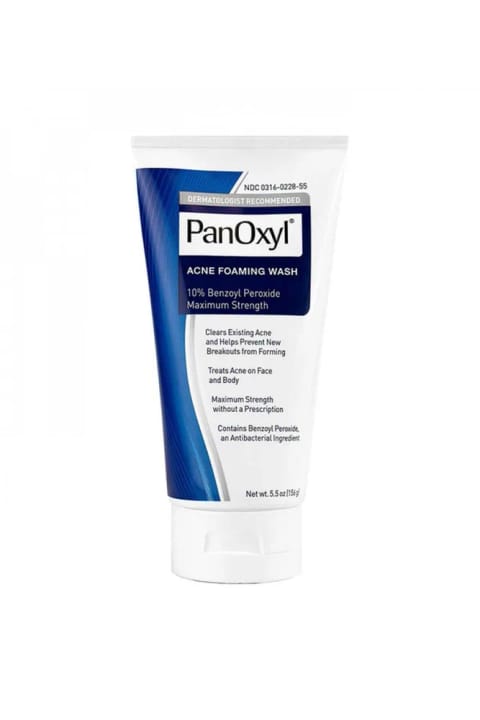 NYX Panoxyl شوینده کفکننده آکنه با Benzoil Peroksit %10 حداکثر قدرت