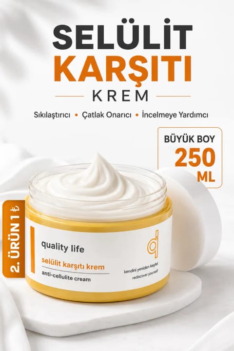 ژل ضد سلولیت و ترک پوست Quality Life